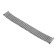 Solomon watch strap, 22 mm, metal, L-20 cm, silver