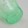 A glass of plastic disposable "Crystal", 200 ml, green color