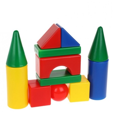 Set of cubes 3 "Construction", 19 elements-11