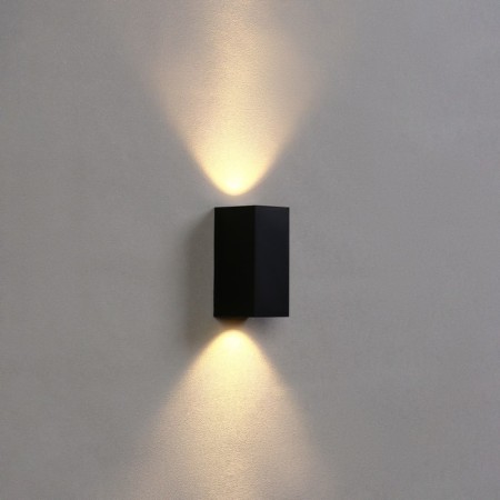 Facade lamp "Glish", FSD-034, 10 W, 3000K, IP65, 220 V, plastic, black-3