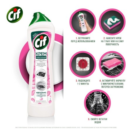 CIF AROMA cream "Pink Freshness", 500 ml-5