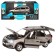 Metal machine “LADA” 1:24 Inertia, gray color, doors, hood and trunk, light and sound effects open
