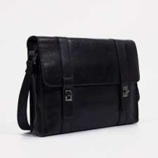 Male bag, black color