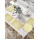A set of napkins for setting the table "Monotonous flower pattern", rectangular, size 32x46 cm, 4 pcs