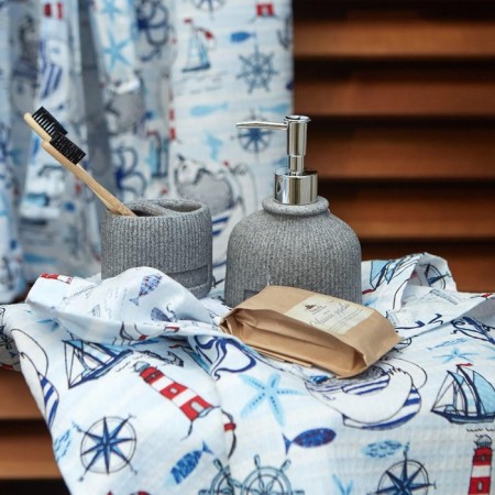 Set for the sauna Ethel "Captain" Kilt 75*144 cm + hat, waffle 200g/m2, 100% HL-9