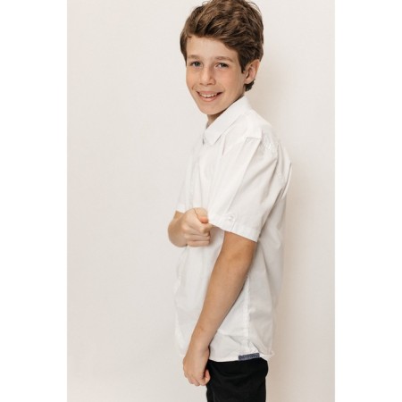 Surchachka upper for ISee boys, height 122-128 cm, white color-11