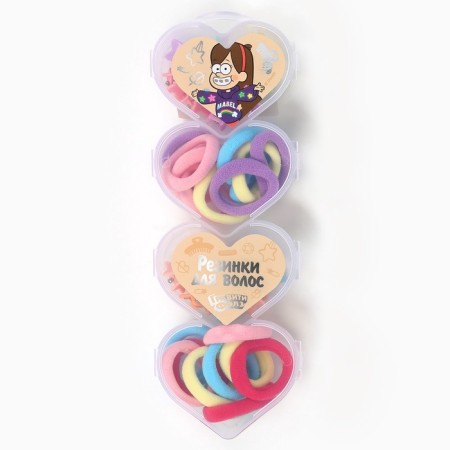 Gift set, hair gum 20 pcs, hairpin crab 20 pcs, gravity farz-1