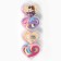 Gift set, hair gum 20 pcs, hairpin crab 20 pcs, gravity farz