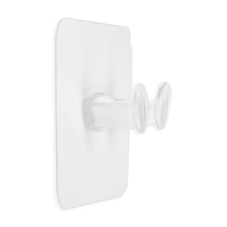 Holder with an adhesive surface of the tundra, 60x60 mm, for a fork, transparent-9