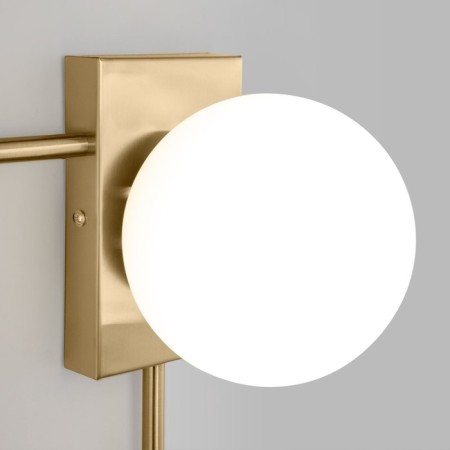 Wall lamp EUROSVET Fredo 40035/1, E14, 1x60W, 500x155x500 mm, brass color-3