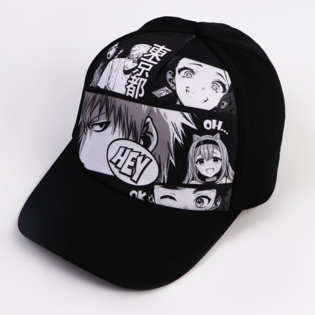 Children's cap for the boy Hey, Anime, Rr. 52-54, 5-7 years old-6