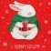 Folding box "Hare", 16 x 23 x 7.5 cm, New Year