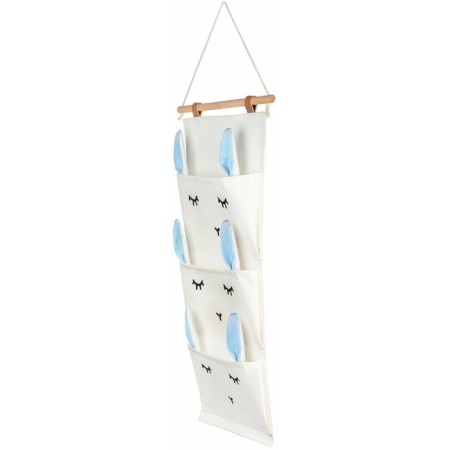 Suspension Organizer "Rabbit", 30x64 cm, sky blue-1