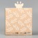 Gift folding box, packaging, "Girafics", 15 x 15 x 8 cm