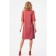Female dress, size 42, coral color