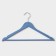 Shoulders - hangers for clothing with a crossbar LadoM, 42.5 × 23 cm, 5 pcs, blue color