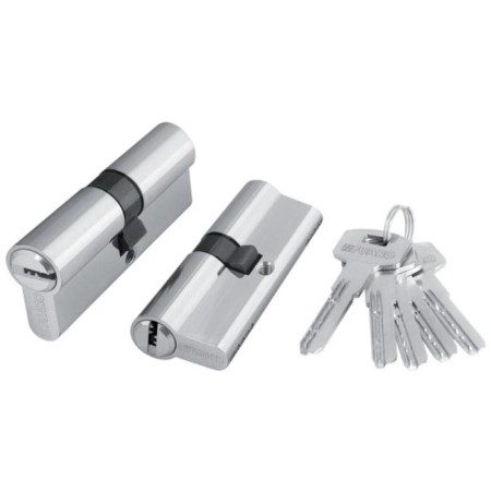 Cylinder mechanism 200 ZA 90 mm (30.10.50) CP, 5 cl., Color chrome