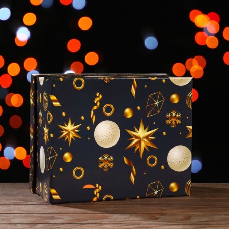 Folding box "Balls 2023!", 31.2 x 25.6 x 16.1 cm-1