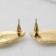 Earrings with pearls "abstraction" Bohemia, color gold