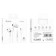 Hoco M101 Pro headphones, wired, vacuum, Type-C, 1.2 m, white