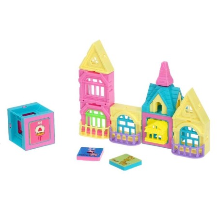 Magnetic designer "Castle", 70 parts-1