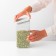 Rectangular container Brabantia Tasty Colours, light gray color, 1.6 liters