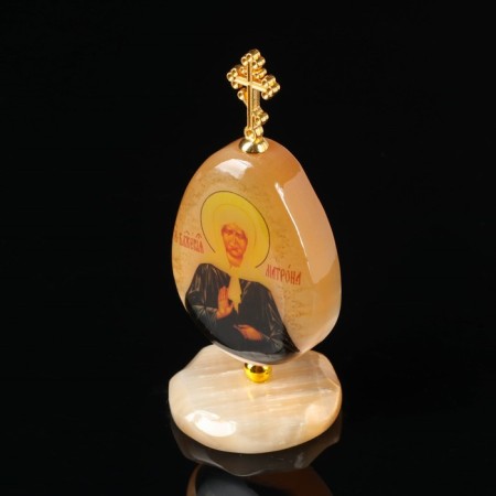 Egg "Holy Matrona", on a stand-2