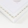 Photo frame Plastic "Mira" 15x21 cm, 642968-6, white (plastic screen)