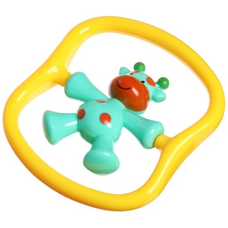 Rattle "giraffes" is turquoise color, crush me-3