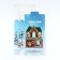 Gift box New Year's Folding with 3D effect "New Year's house", 18 x 15 x 7.5 cm, New Year