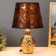 The desktop lamp with the lampshade E14 "Flowering" 33x20x16 cm