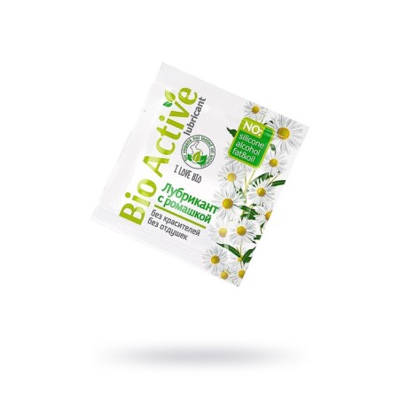 Bio Active Gel-Lubricant with chamomile and d-panthenol, 20 pcs, 3 g-1