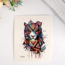 Tattoo on the body color 