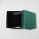 Gift box for the clock "Animal print" Simple, 9x9, green color