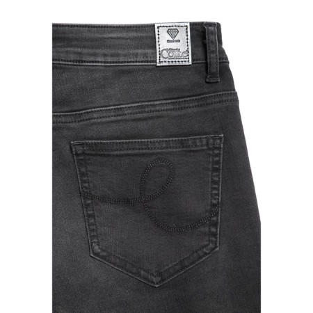 Women's jeans modeling CONTE ELEGANT, size XS, black color-7