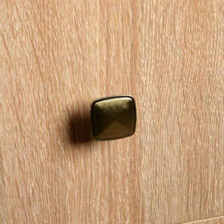 Ручка кнопка РК112AB (MK112AB), бронза, 8 шт TMP-9