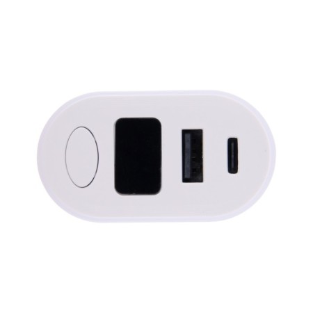 External battery Y213, 10000 mAh, USB, Type-C, 2 A, blue pink-6