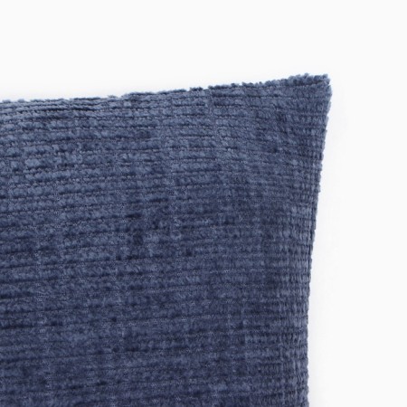 Pillowcase decorative Ethel Velvet 43x43cm, blue color, polyester-2