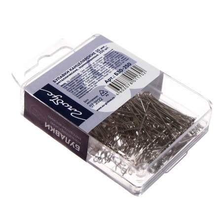 Pins with Globus's ears, 250 pcs., 30 mm-1