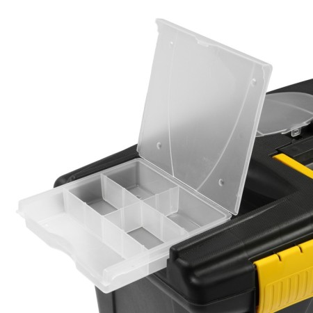 Tundra tool box, 22 ", 565 x 325 x 290 mm, plastic, tray, two organizers-11