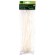 Clamps reusable Sibrtekh 45579, 250 x 7.2 mm, plastic, white, 50 pcs.