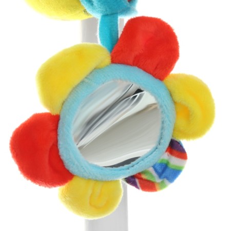 Stretching - spiral with toys arc on a stroller / crib for babies 0+ "Girafics", crush me-11