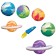 Plant -based plasticine, 6 colors, 90 g, Jovi, cardboard, euro suspension, for kids