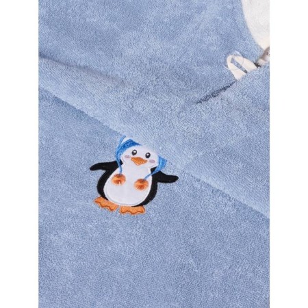 Children's towel-POPENCHO "RICO", size 64x50 cm, blue color-2