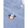 Children's towel-POPENCHO "RICO", size 64x50 cm, blue color