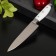 Knife Kitchen shade "Inkanto", blade 15 cm, white color