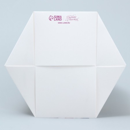 Confectionery box, packaging "Happy Easter", Easter, 8 x 8 x 21 cm-4
