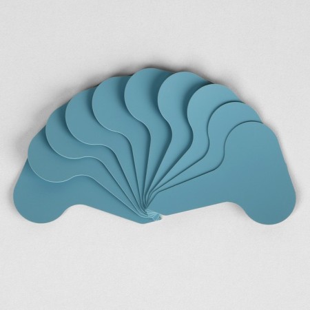 The price tag T-shaped plastic 5 × 7 cm, set 10 pcs., Blue color-2