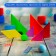 Puzzle "Tangram", in a plastic box
