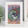 Interior plastic "Dragon Yin -Yang - Live in Harmony!" 17x12x3.8 cm